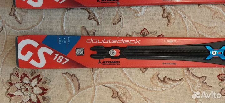 Горные лыжи atomic redster