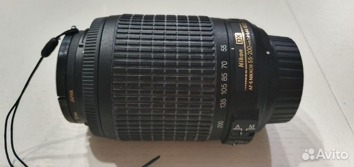 Фотообъектив Nikon AF-S nikkor 55-200mm 1:4-5.6G