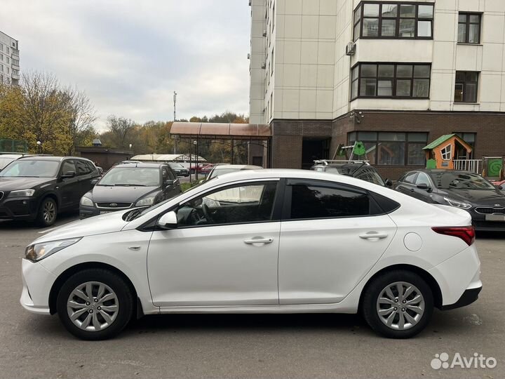Hyundai Solaris 1.4 МТ, 2021, 117 000 км