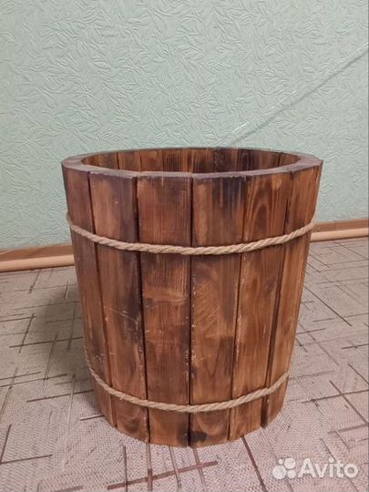 Кадушка деревянная