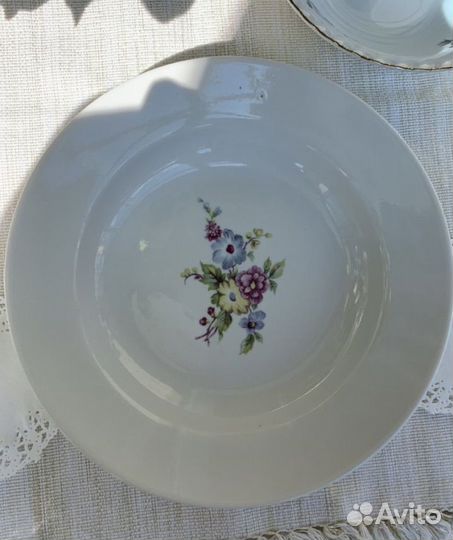 Тарелка блюдо Дулево 24 см