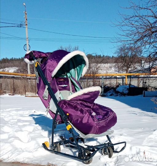 Санки коляска Ника Умка