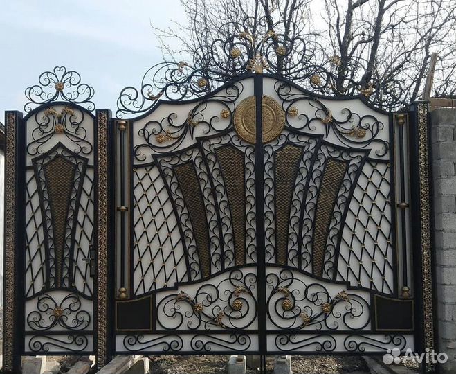 Кованные ворота