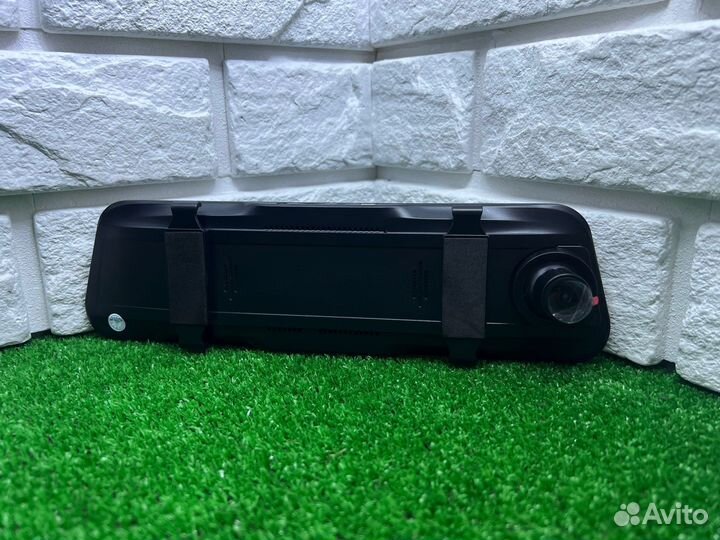 Автомобильное зеркало регистратор с двумя камерами