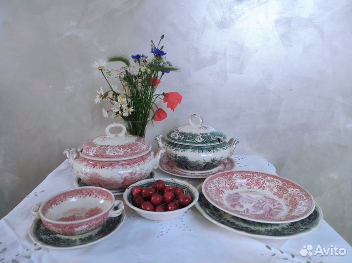 Супница террин Германия Villeroy und Boch Винтаж