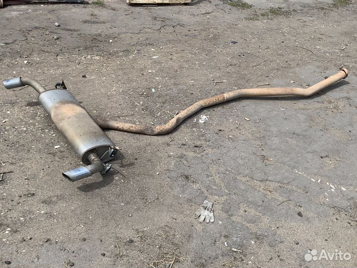 Глушитель задний BMW X6 F16