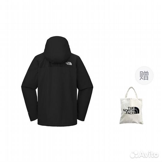 THE north face sangro Windbreaker Jackets Unisex Cosmic Black Comes With Canvas Bag (M)(54)