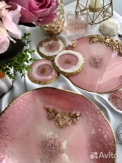 Посуда из эпоксидной смолы