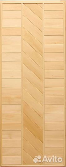 Дверь из липы для бани 1800*700*70