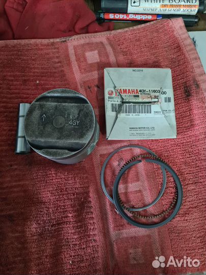 Поршень и кольца 4gy-11603-00-00