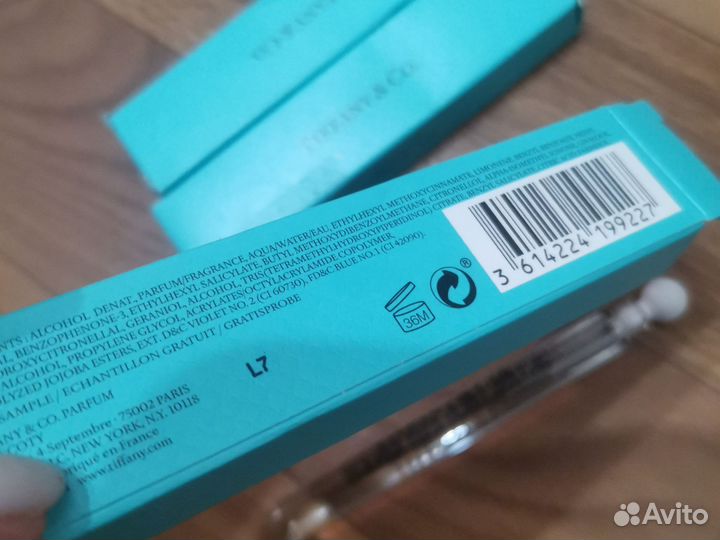 Парфюмер вода taffany