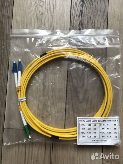 Оптические патчкорды