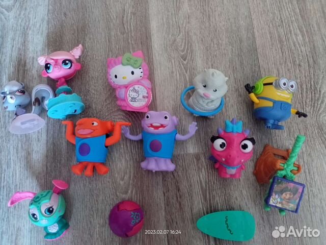 Игрушки из МАК дональдс