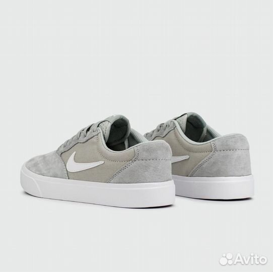 Кеды Nike SB Chron Suede Grey White оригинал новые