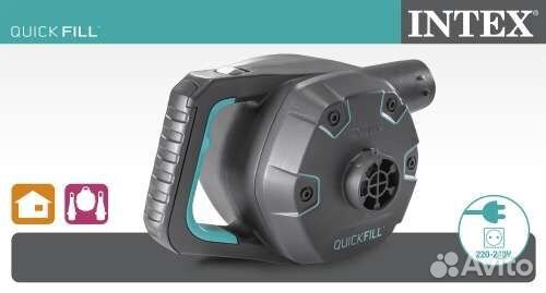 66644 Intex насос электрический quick-fill 220В
