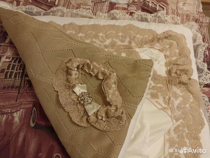 Зимнее одеяло на выписку