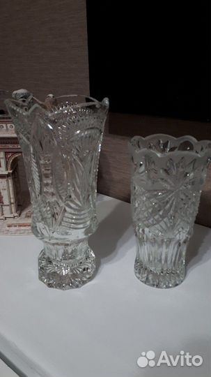 Ваза хрусталь