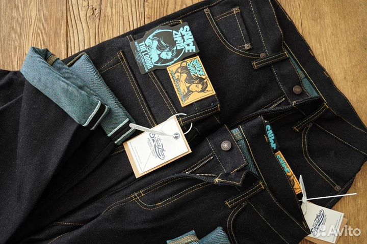Джинсы селвидж saucezhan