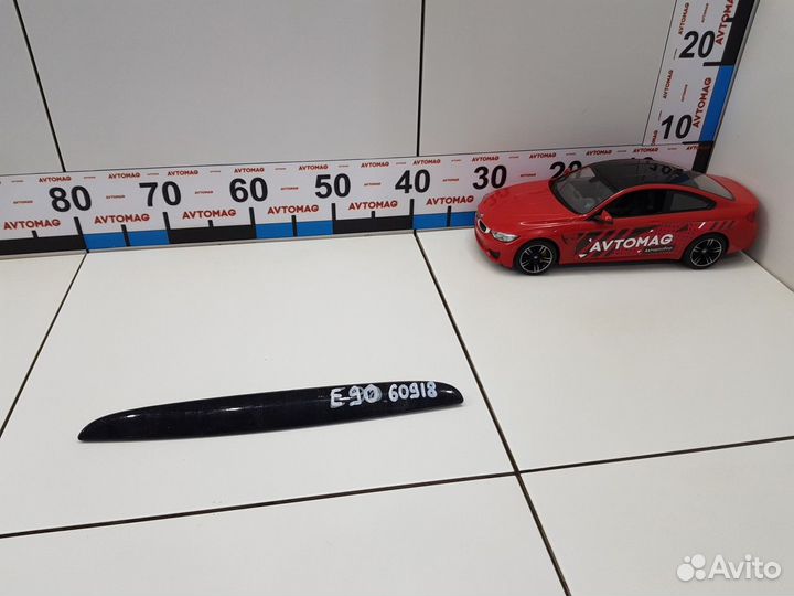 Молдинг капота левый (BMW 3)