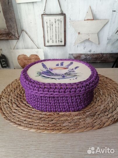 Корзина/шкатулка, органайзер ручной работы