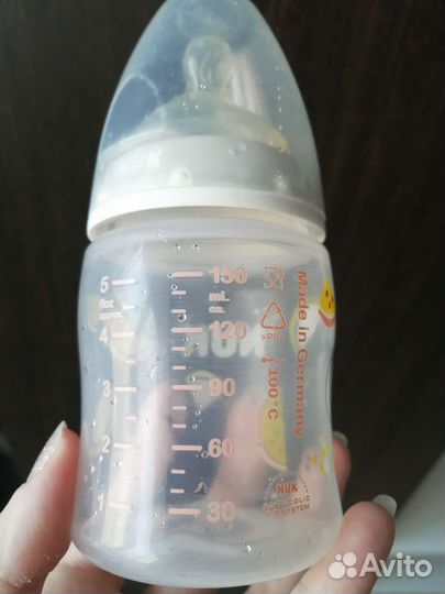 Бутылочка nuk