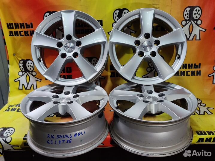 Литьё R16 5*114.3 dia67.1 et 35 6.5J Dezent