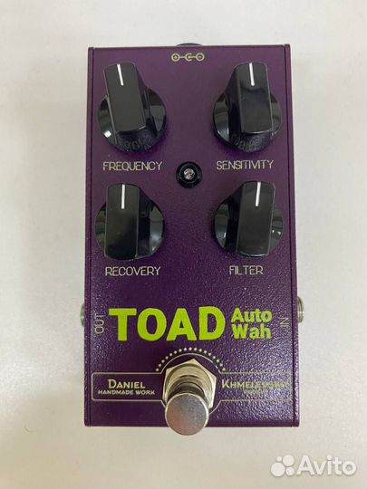 Гитарные педали эффектов Toad auto wah