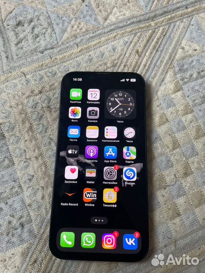 Телефон iPhone 14 128 gb dark blue