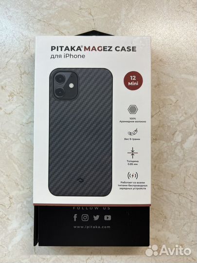 Чехол на iPhone 12 mini pitaka