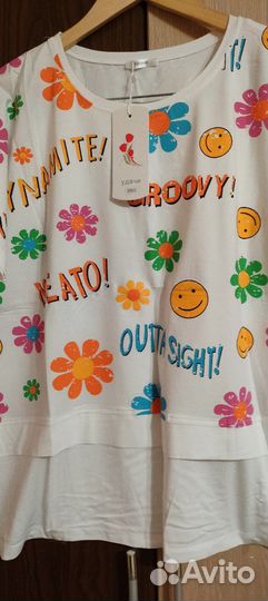 Футболка женская р 54,56,58