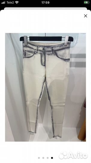 Узкие брюки MM1 maison margiela