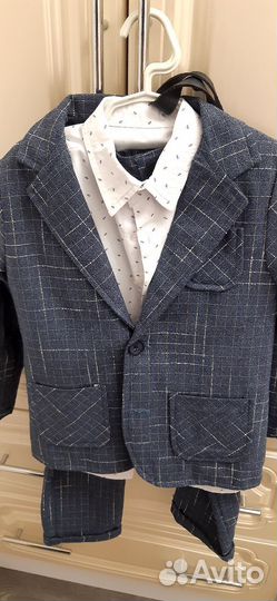 Костюм тройка для мальчика 128