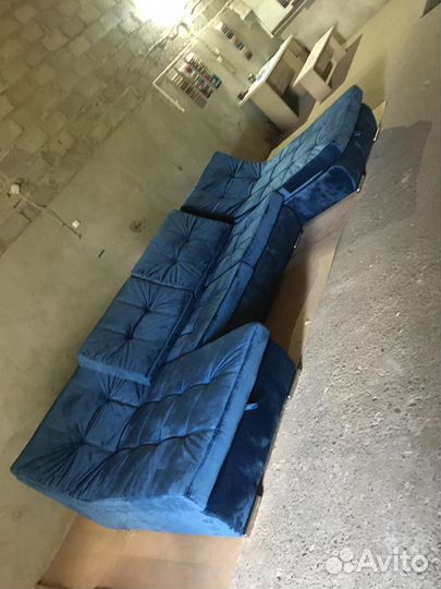 Диван с оттоманкой Сафари-люкс