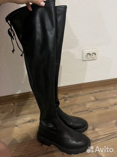 Сапоги ботфорты