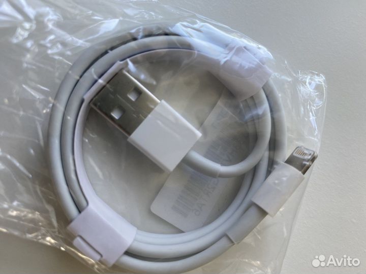 Usb шнур на iPhone белый 1м оригинал