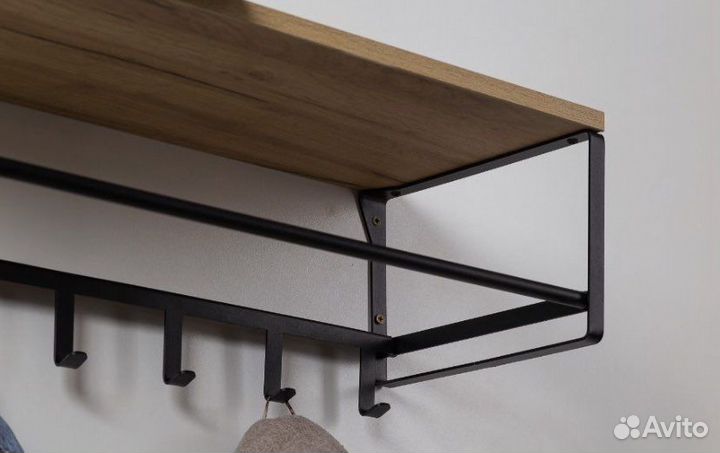 Полка-вешалка в прихожую