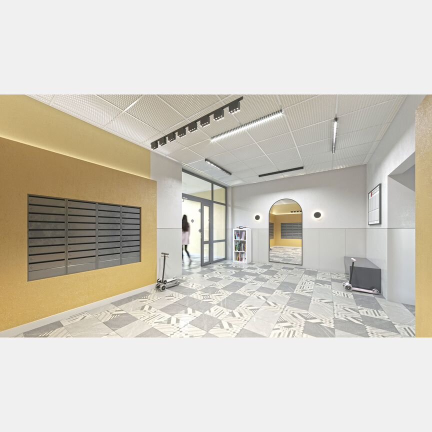 2-к. квартира, 50,7 м², 2/15 эт.