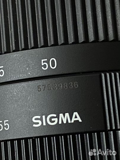 Объектив Sigma 18-50mm