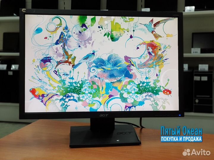 22'' (55 см) Монитор Acer V223W. Гарантия