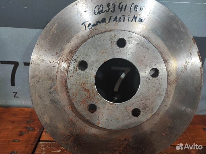 Диск тормозной Nissan Teana 1 (J31) Новый