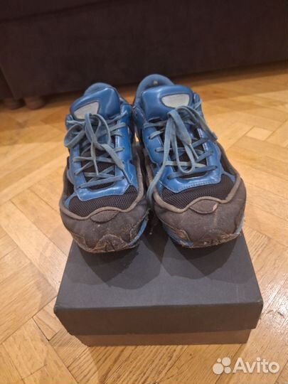 Кроссовки adidas raf simons replicant blue