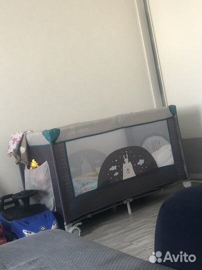 Детская кровать манеж