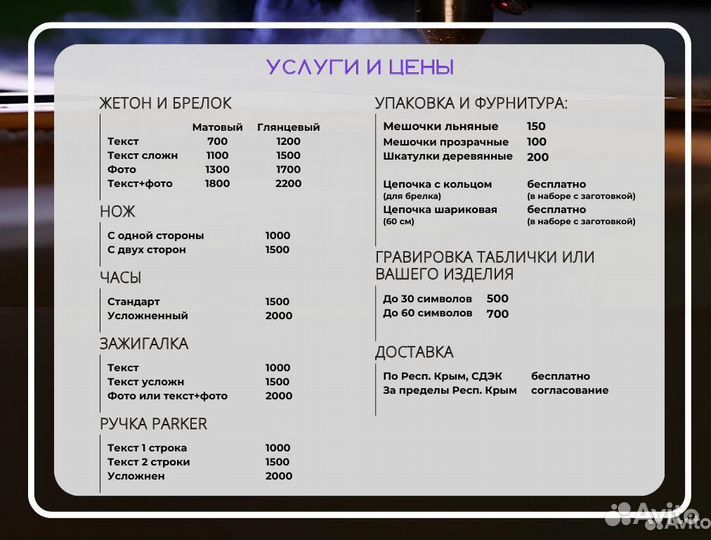 Лазерная гравировка на металле