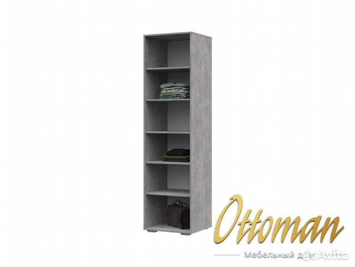 Шкаф пенал открытый Денвер