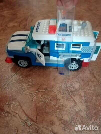 Машина полиции, конструктор город мастеров