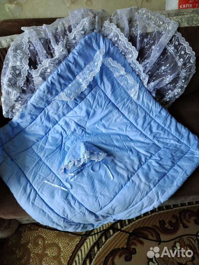 Одеяло на выписку для мальчика