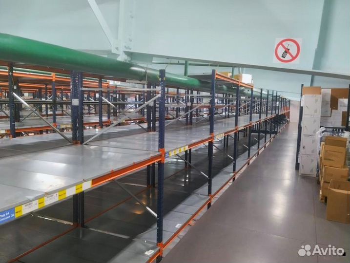 Мезонин полочный 3х этажный