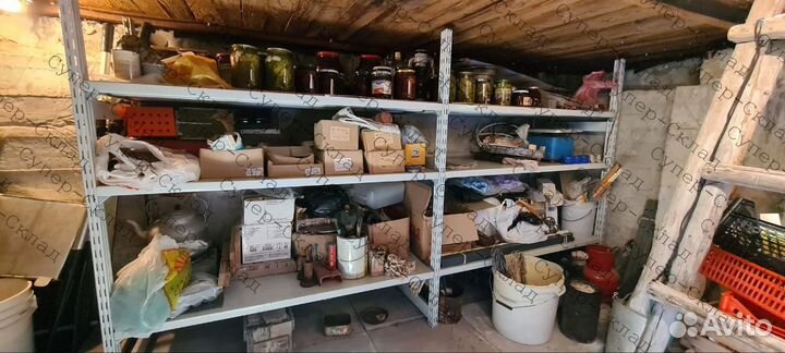 Стеллаж полочный в гараж