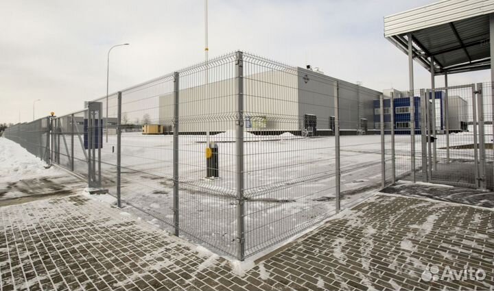 Забор из 3D сетки