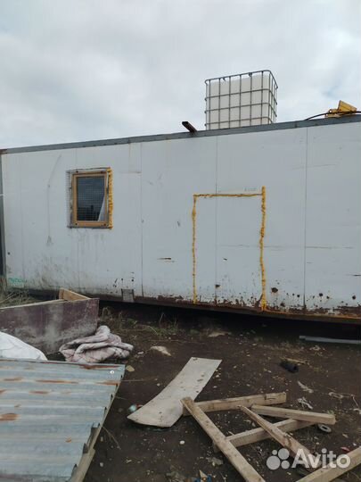Вагончик бытовка для проживания бу